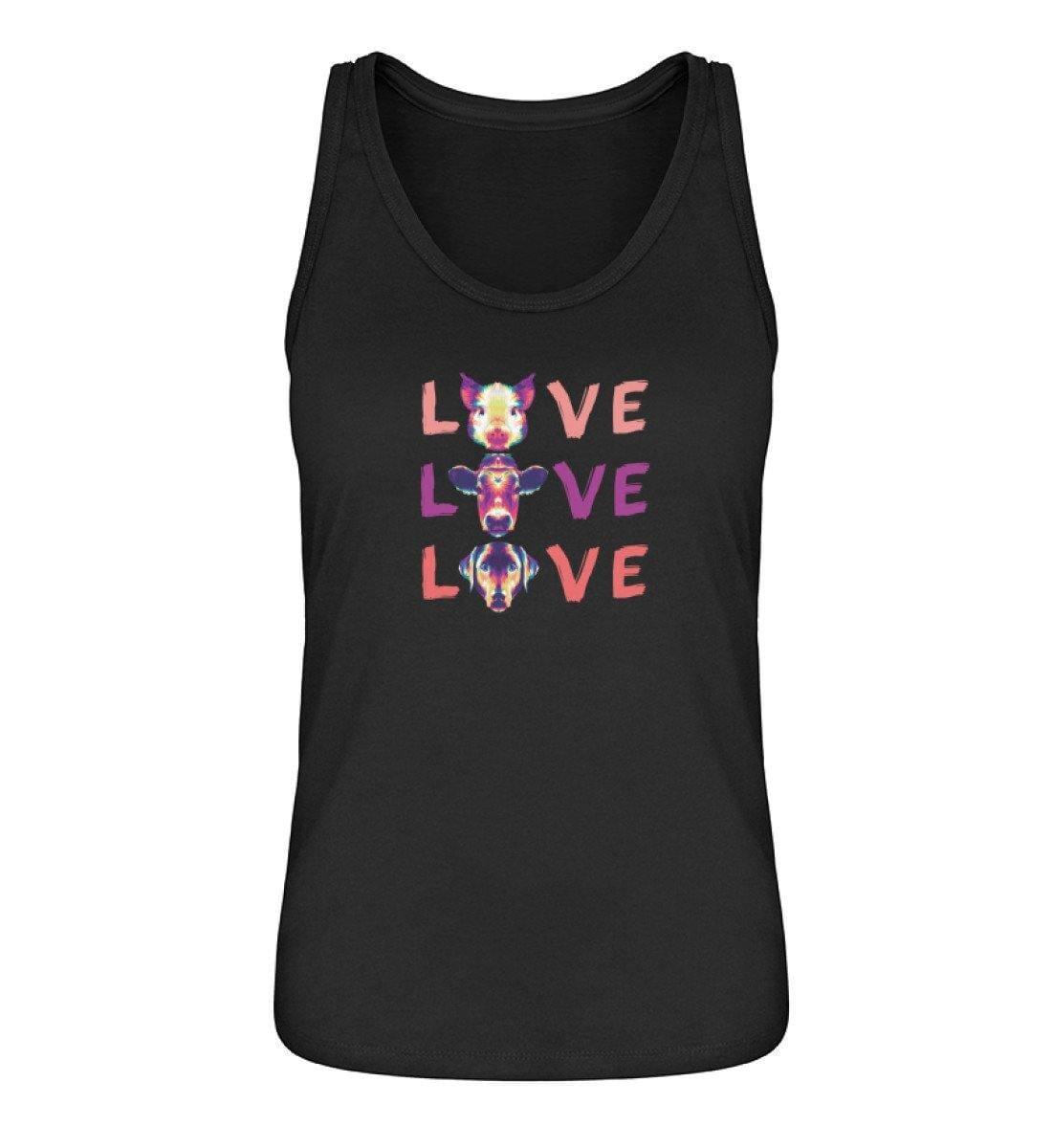 Love love love - Damen Organic Tanktop - Team Vegan © vegan t shirt