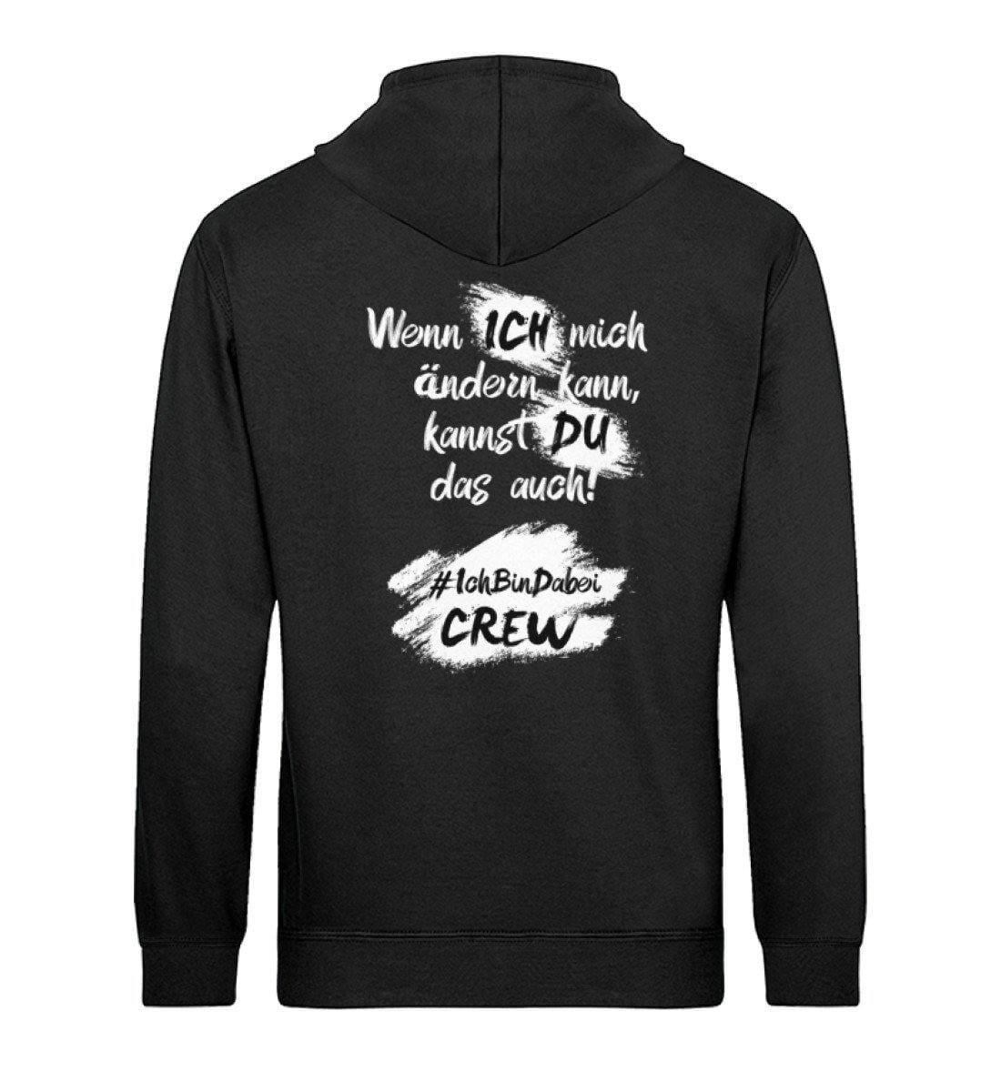 Metzger gegen Tiermord CREW - Unisex Organic Hoodie Shirtee Schwarz XS 