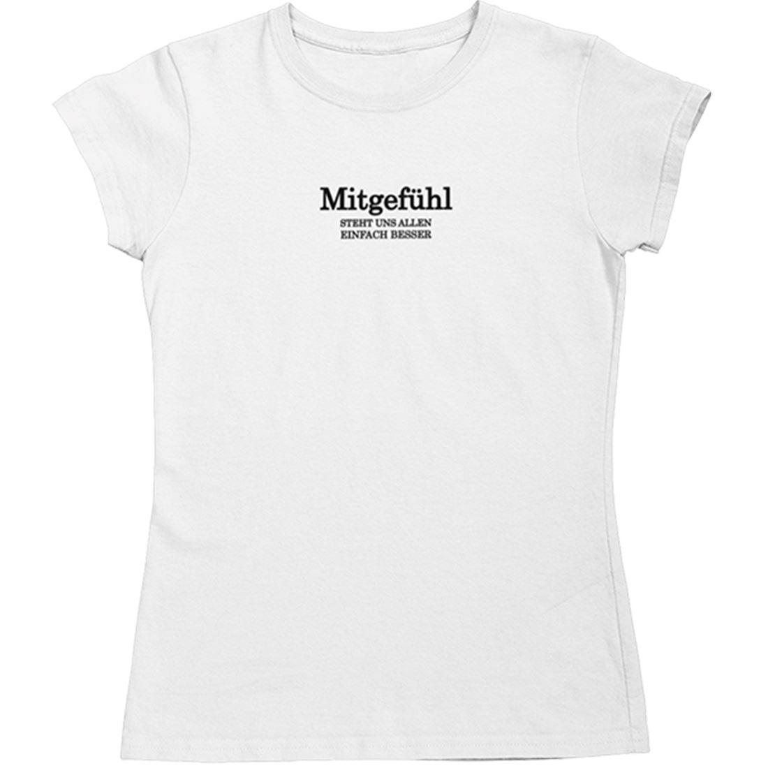 Mitgefühl steht uns allen einfach besser - Damen Organic Shirt Stella Jazzer T-Shirt ST/ST Shirtee 