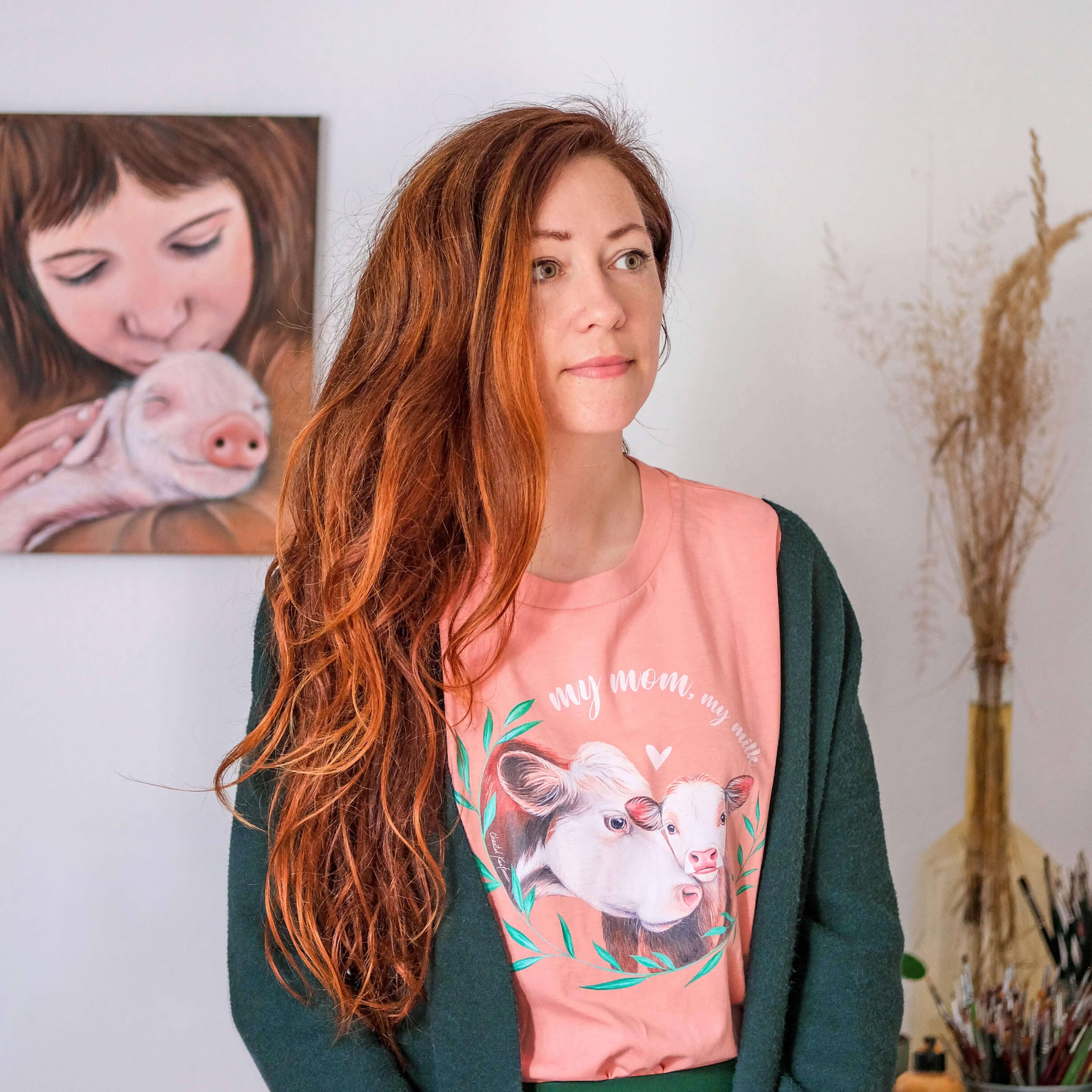 My mom, my Milk [Chantal Kaufmann] - Fuser Relaxed Shirt Fuser Relaxed Shirt ST/ST Shirtee 