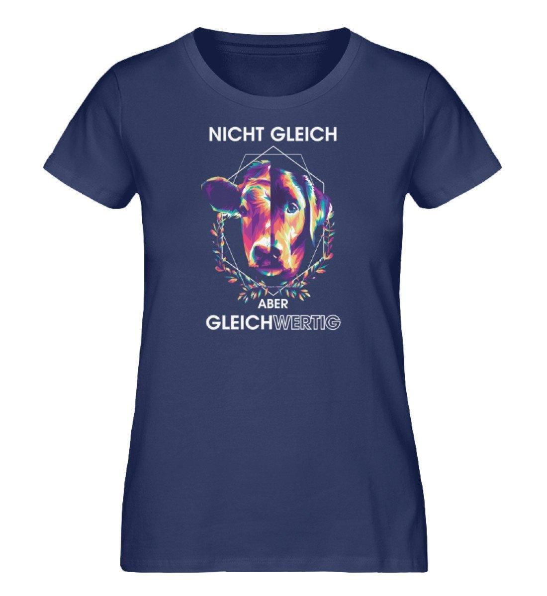 Nicht gleich aber gleichwertig - Damen Organic Shirt - Team Vegan © vegan t shirt