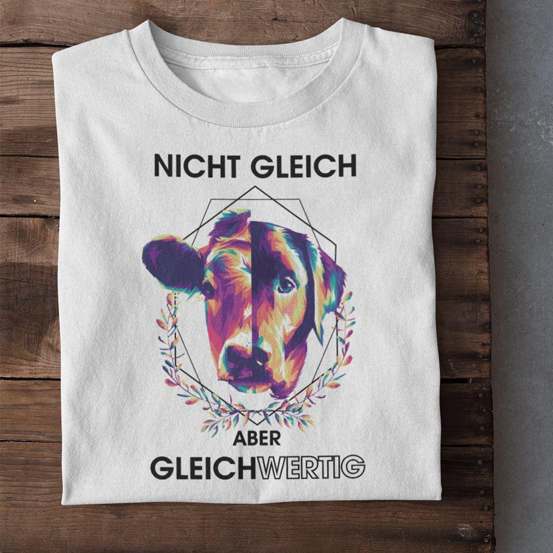 Nicht gleich aber gleichwertig - Damen Organic Shirt - Team Vegan © vegan t shirt