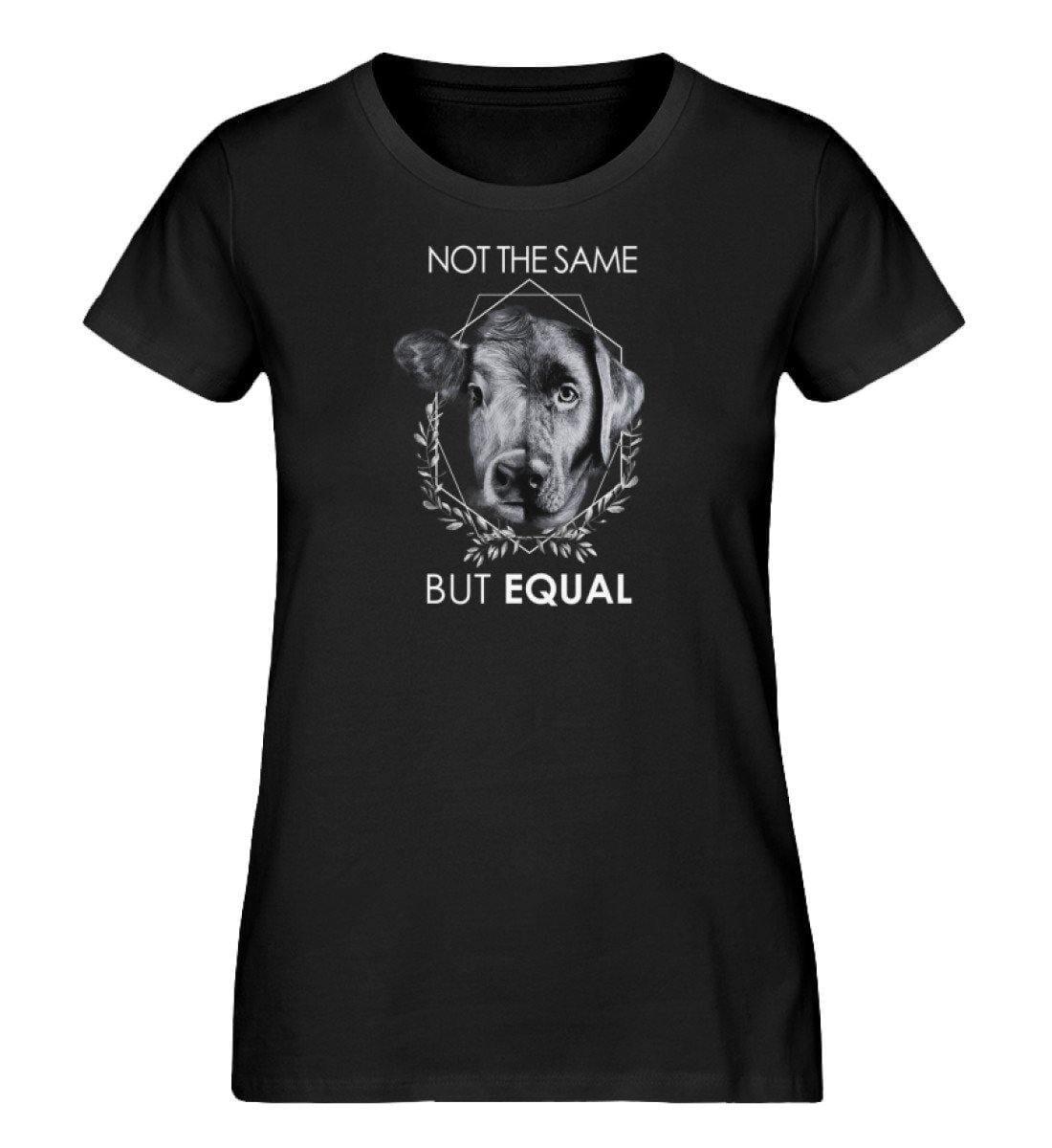 Not The Same But Equal s/w- Damen Organic Shirt - Team Vegan © vegan t shirt