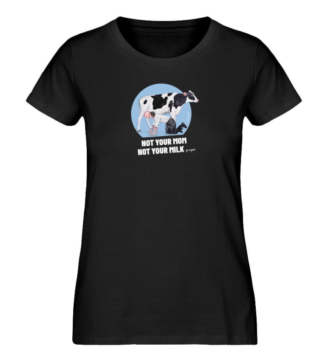Not your Mom [Chantal Kaufmann] - Damen Organic Shirt Stella Jazzer T-Shirt ST/ST Shirtee Schwarz S 