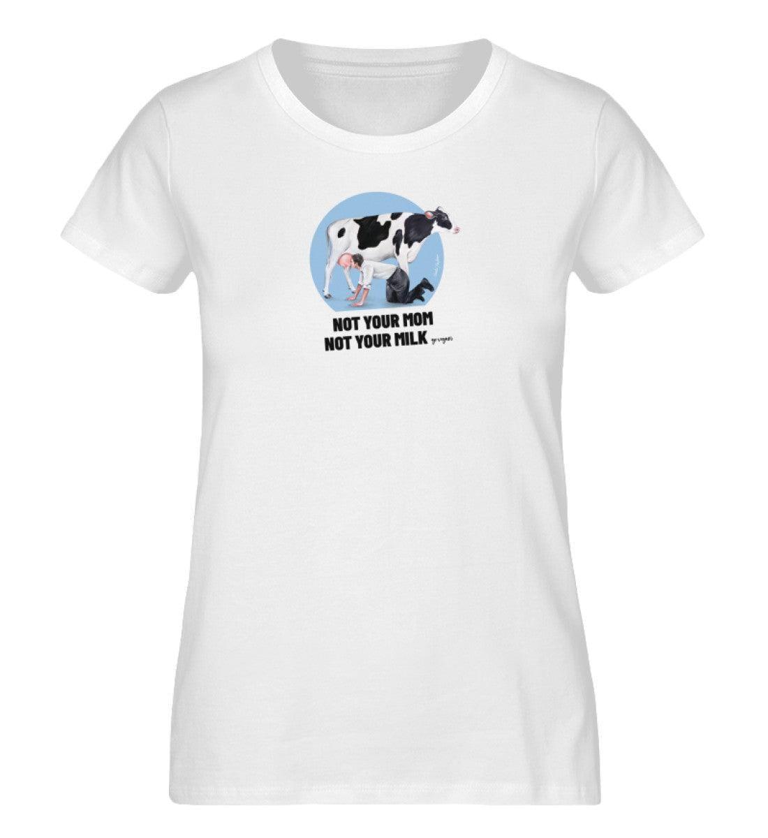 Not your Mom [Chantal Kaufmann] - Damen Organic Shirt - Team Vegan © vegan t shirt