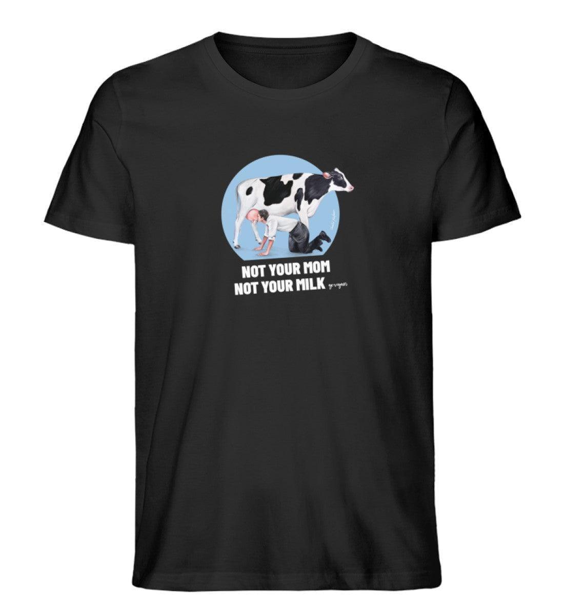 Not your Mom [Chantal Kaufmann] - Unisex Organic Shirt Rocker T-Shirt ST/ST Shirtee Schwarz S 