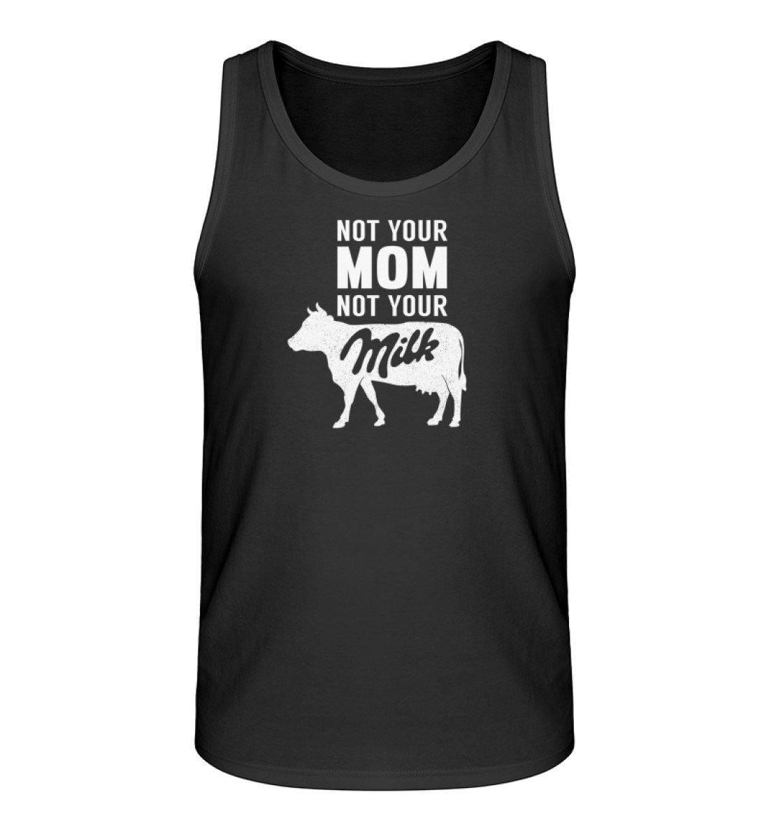 Not Your Mom Not Your Milk - Stanley Specter Herren Organic Tanktop ST/ST Stanley Specter Herren Tanktop ST/ST Shirtee Schwarz S 