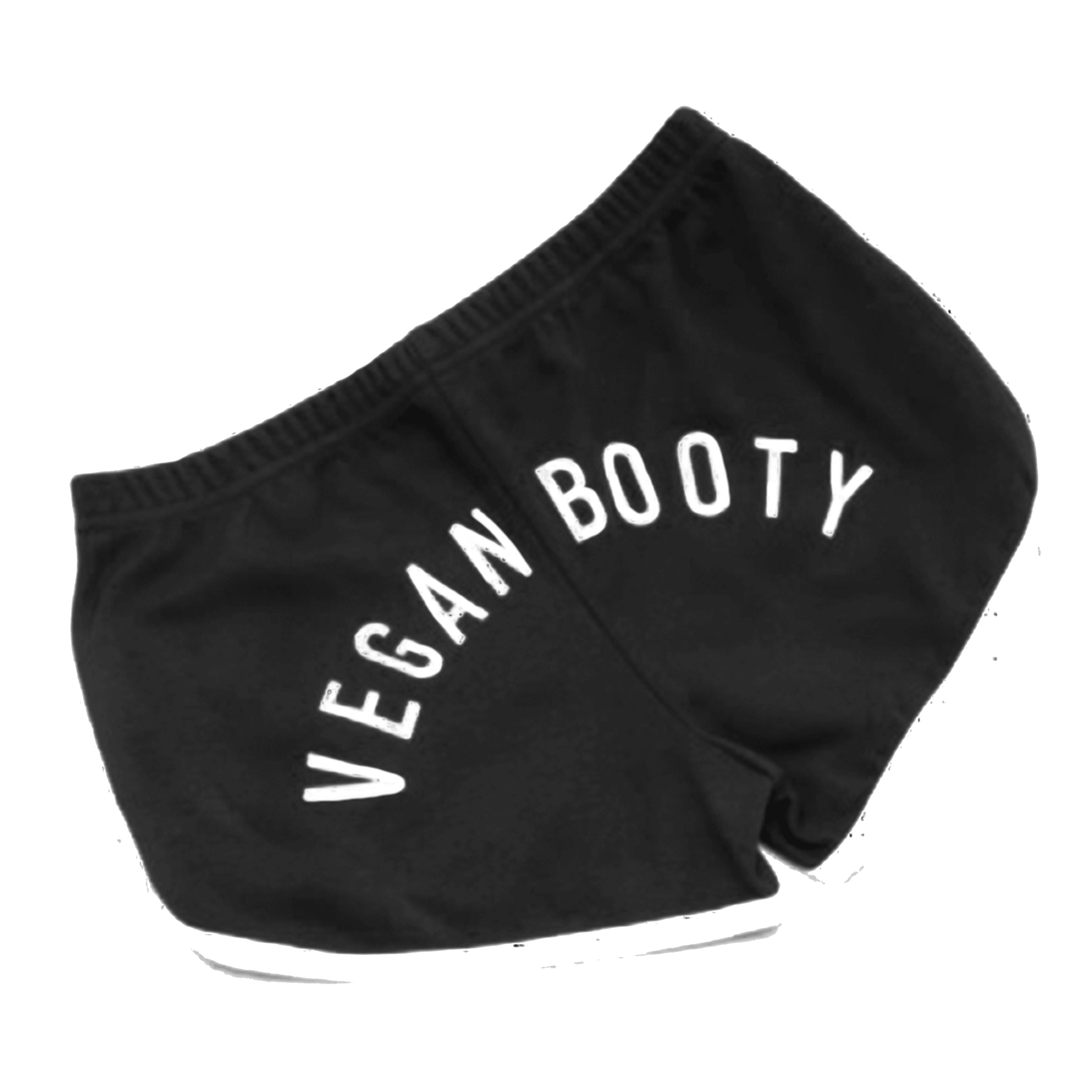 Organic Hotpants/ Shorts - Vegan Booty - Team Vegan © vegan t shirt