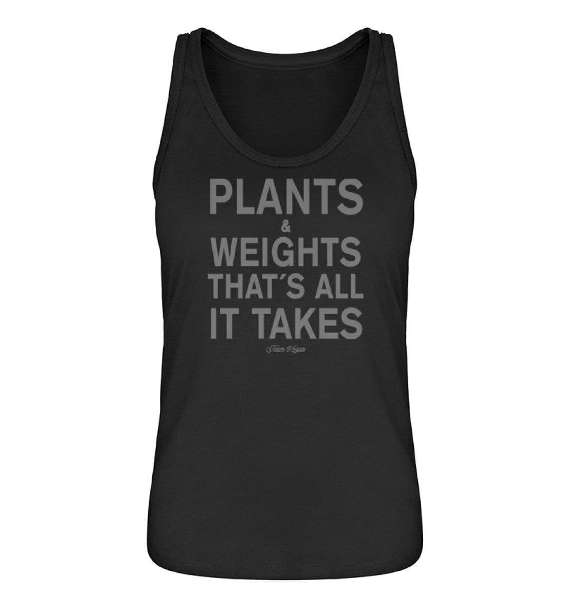Plants & Weights- Damen Organic Tanktop Stella Dreamer Damen Tanktop ST/ST Shirtee Schwarz XS 