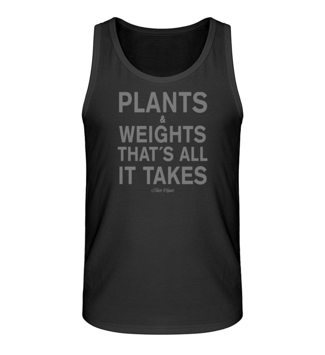 Plants & Weights - Herren Organic Tanktop Stanley Specter Herren Tanktop ST/ST Shirtee Schwarz S 