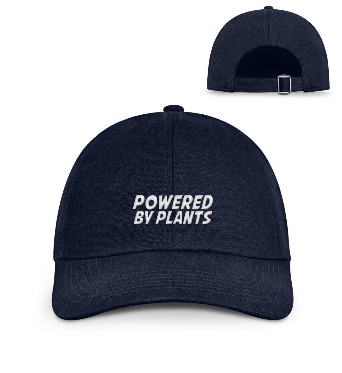 Powered by plants - Organic Baseball Kappe mit Stick Organic Baseball Kappe mit Stick Shirtee Oxford Navy onesize 