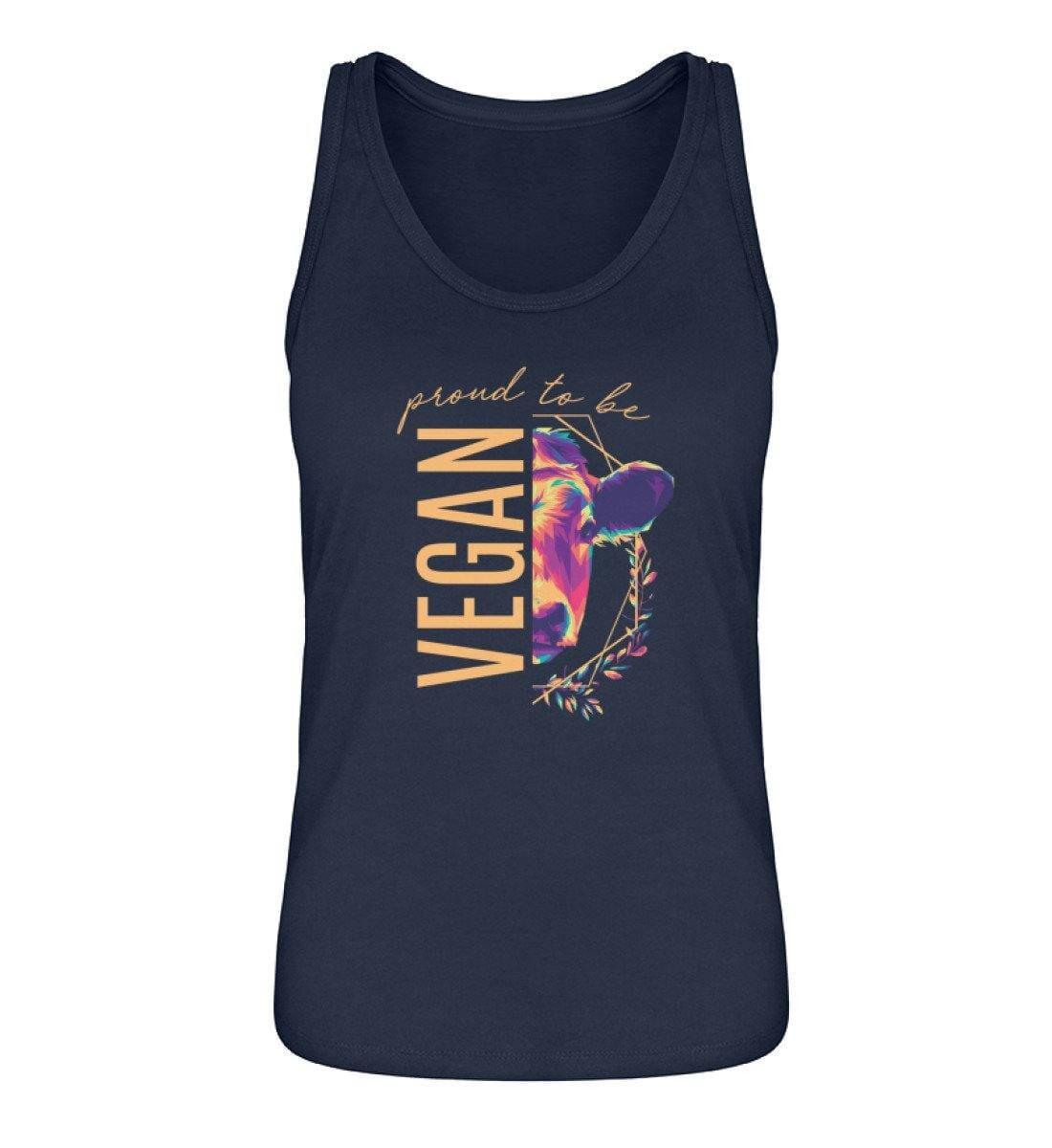 Proud to be vegan - Damen Organic Tanktop Stella Dreamer Damen Tanktop ST/ST Shirtee Dunkelblau XS 