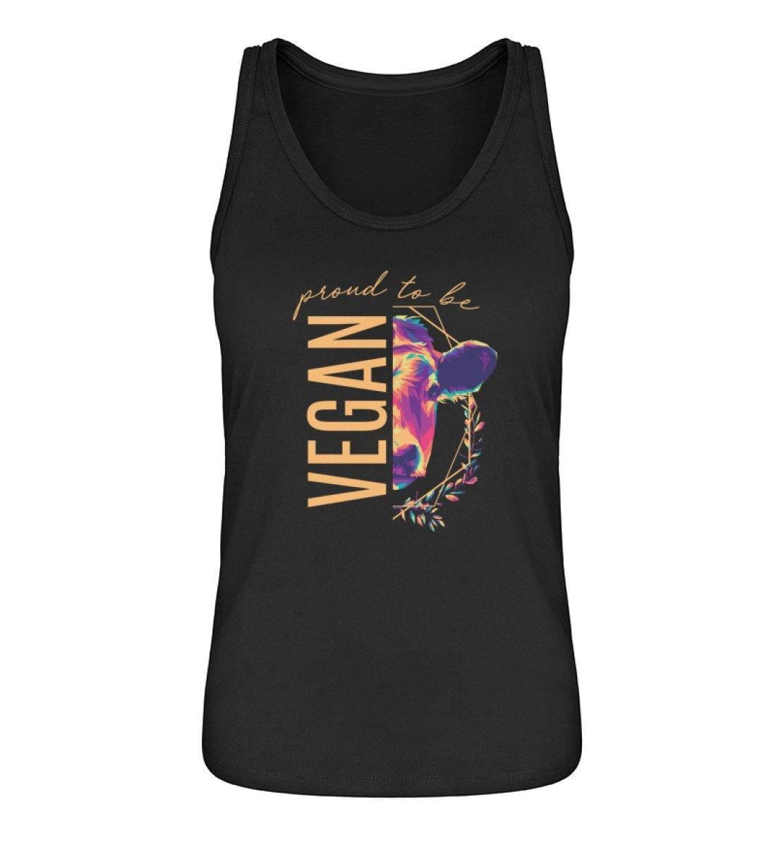 Proud to be vegan - Damen Organic Tanktop Stella Dreamer Damen Tanktop ST/ST Shirtee Schwarz XS 