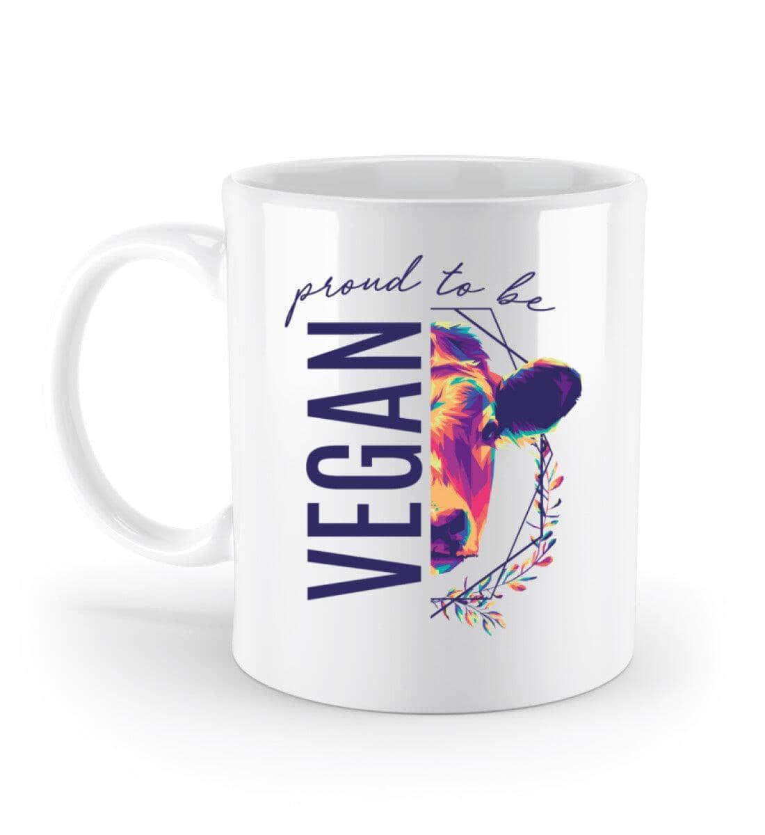 Proud to be vegan - Tasse - Team Vegan © vegan t shirt