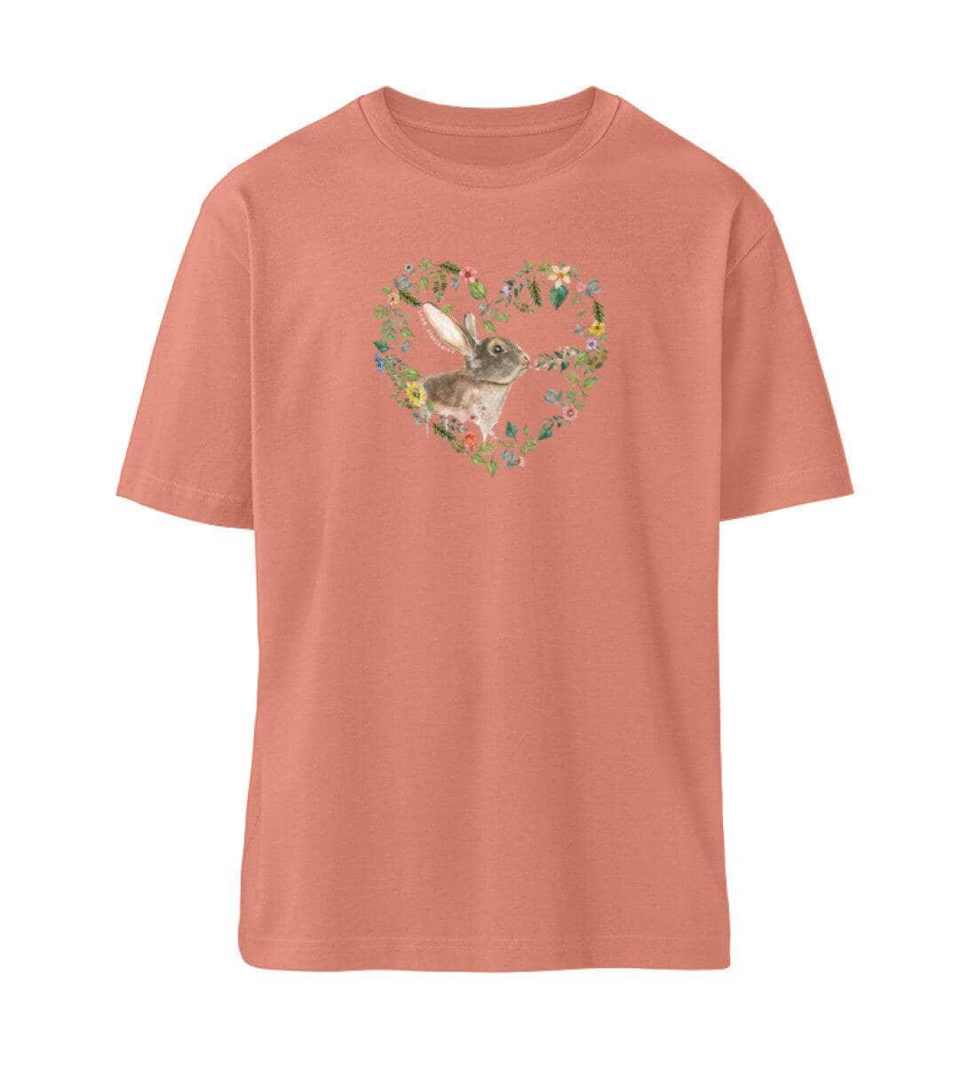 Rabbit Love [Svenja Rakel] - Organic Relaxed Shirt - Team Vegan © vegan t shirt