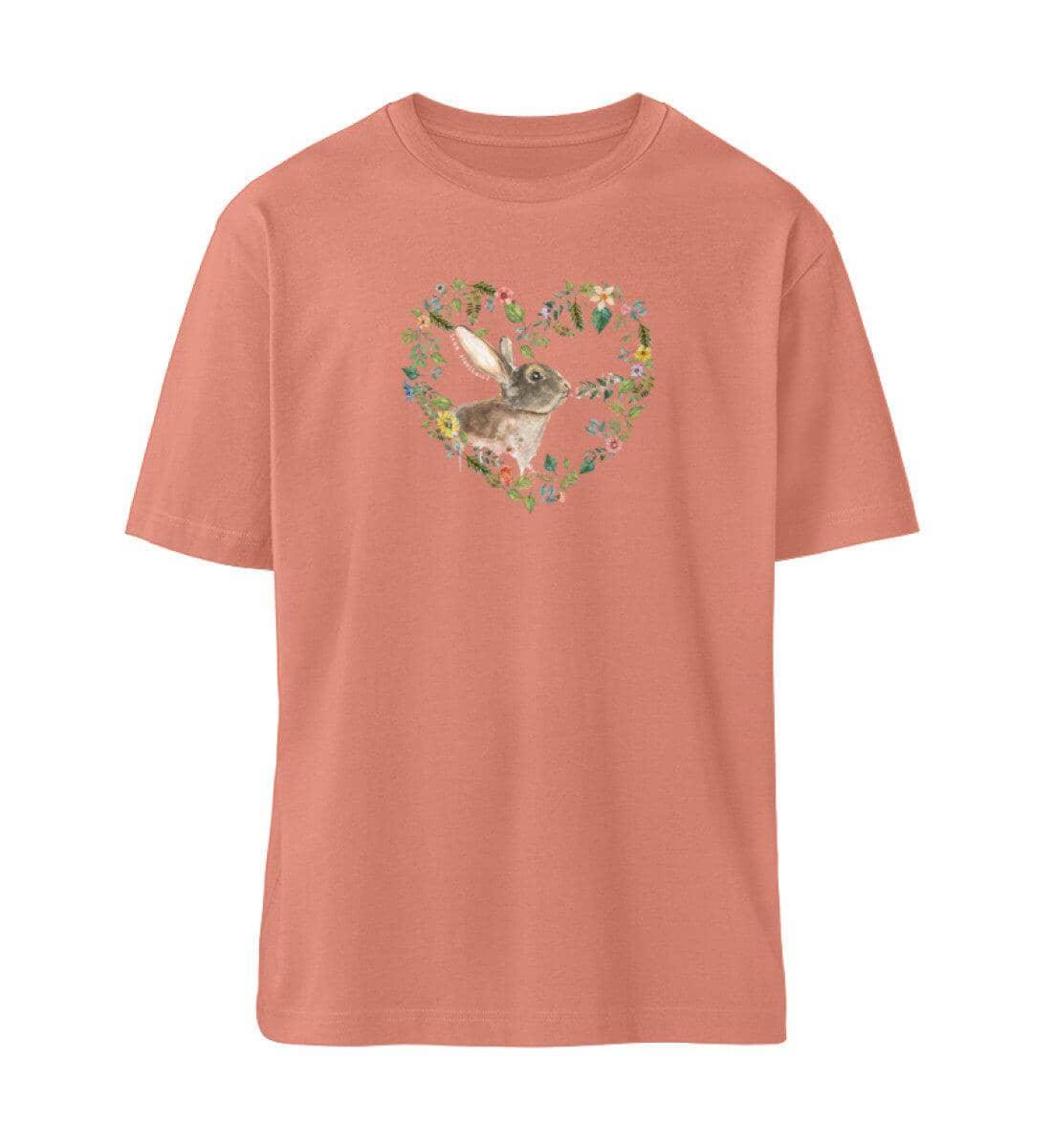 Rabbit Love [Svenja Rakel] - Fuser Relaxed Shirt Fuser Relaxed Shirt ST/ST Shirtee Rose Clay S 