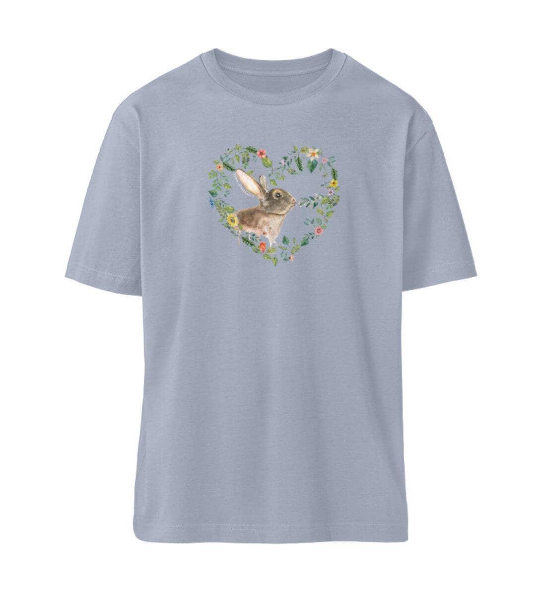 Rabbit Love [Svenja Rakel] - Fuser Relaxed Shirt Fuser Relaxed Shirt ST/ST Shirtee Serene Blue S 