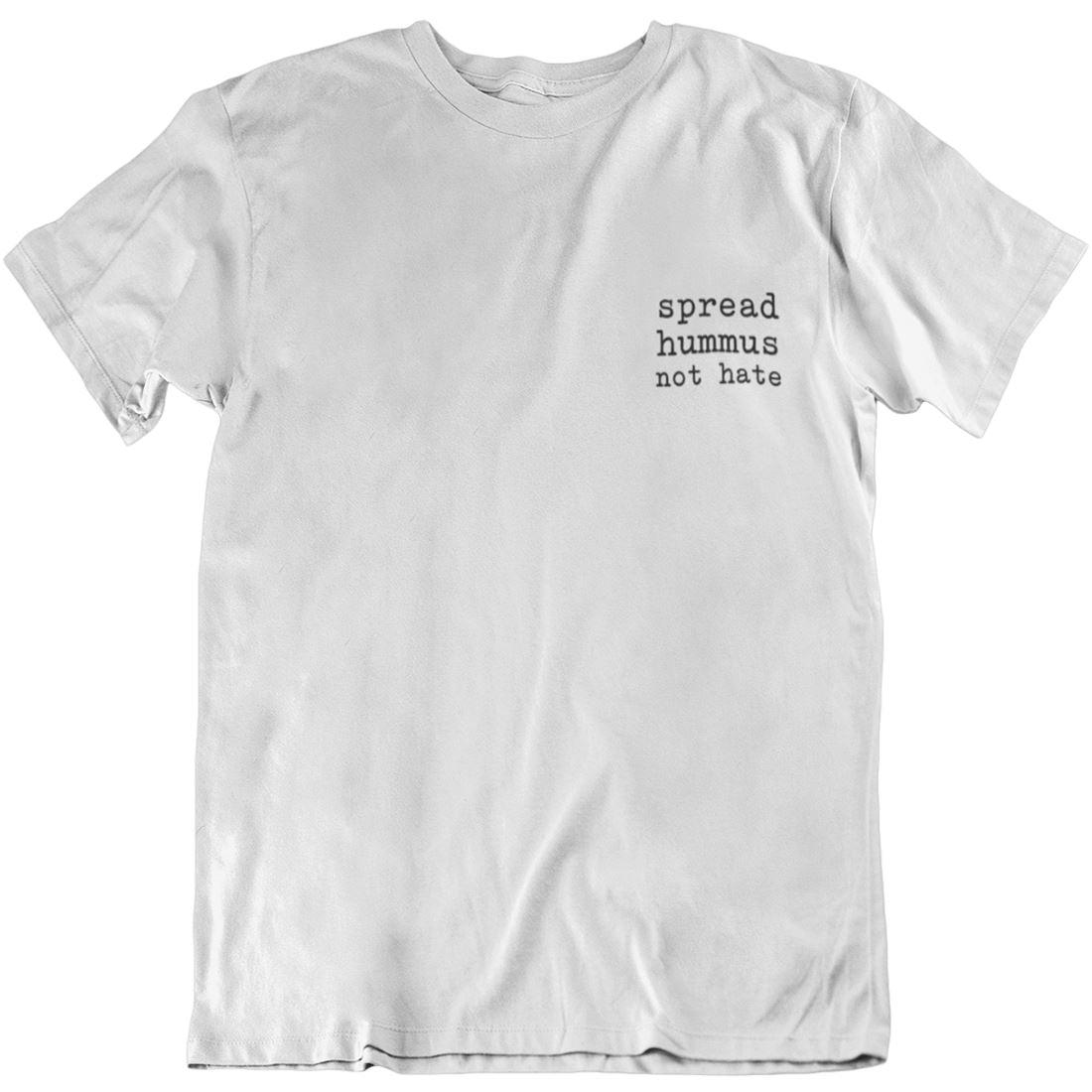 Spread hummus not hate - Unisex Organic Shirt - Team Vegan © vegan t shirt