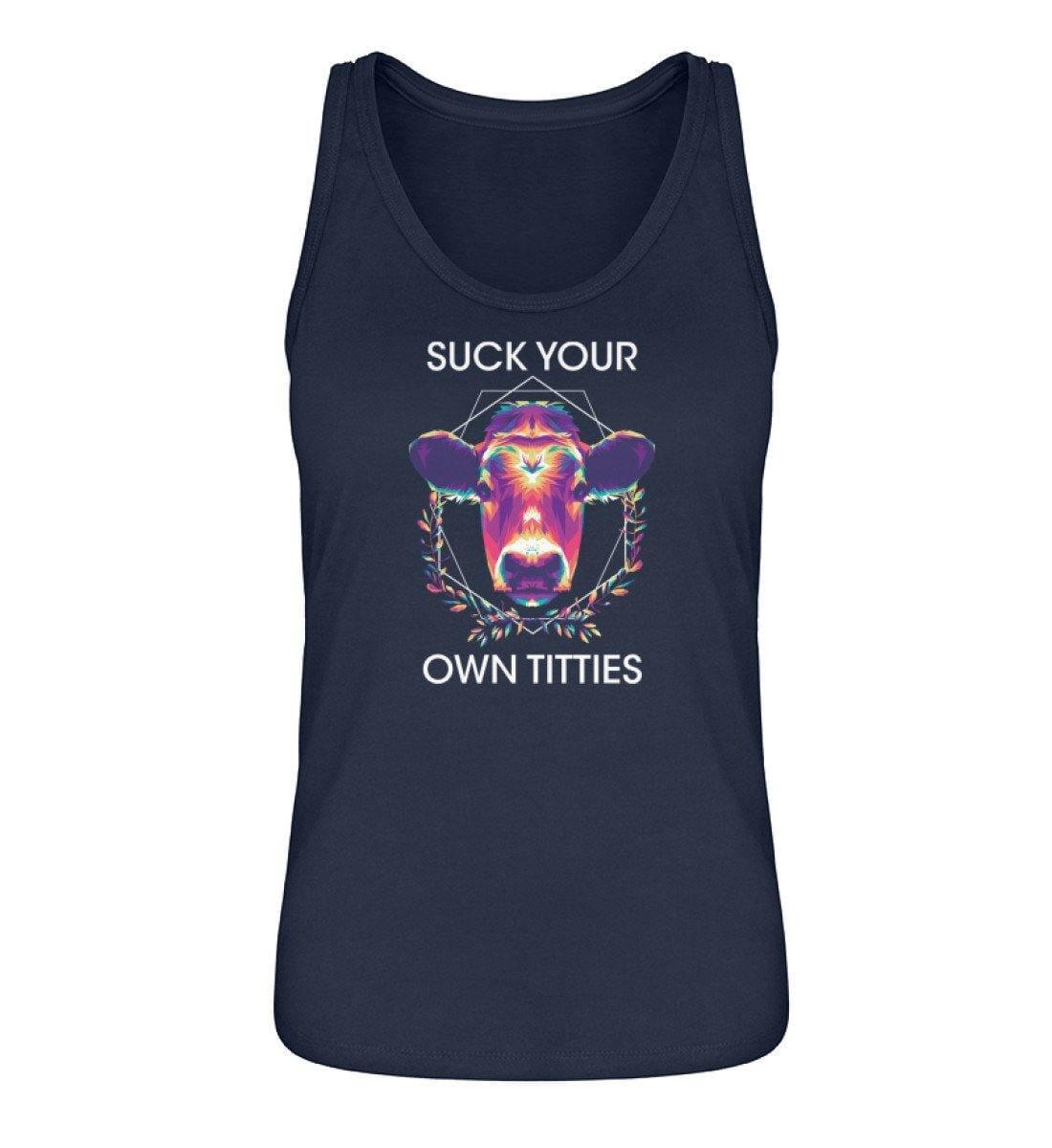 Suck Your Own Titties - Damen Organic Tanktop Stella Dreamer Damen Tanktop ST/ST Shirtee French Navy XS 