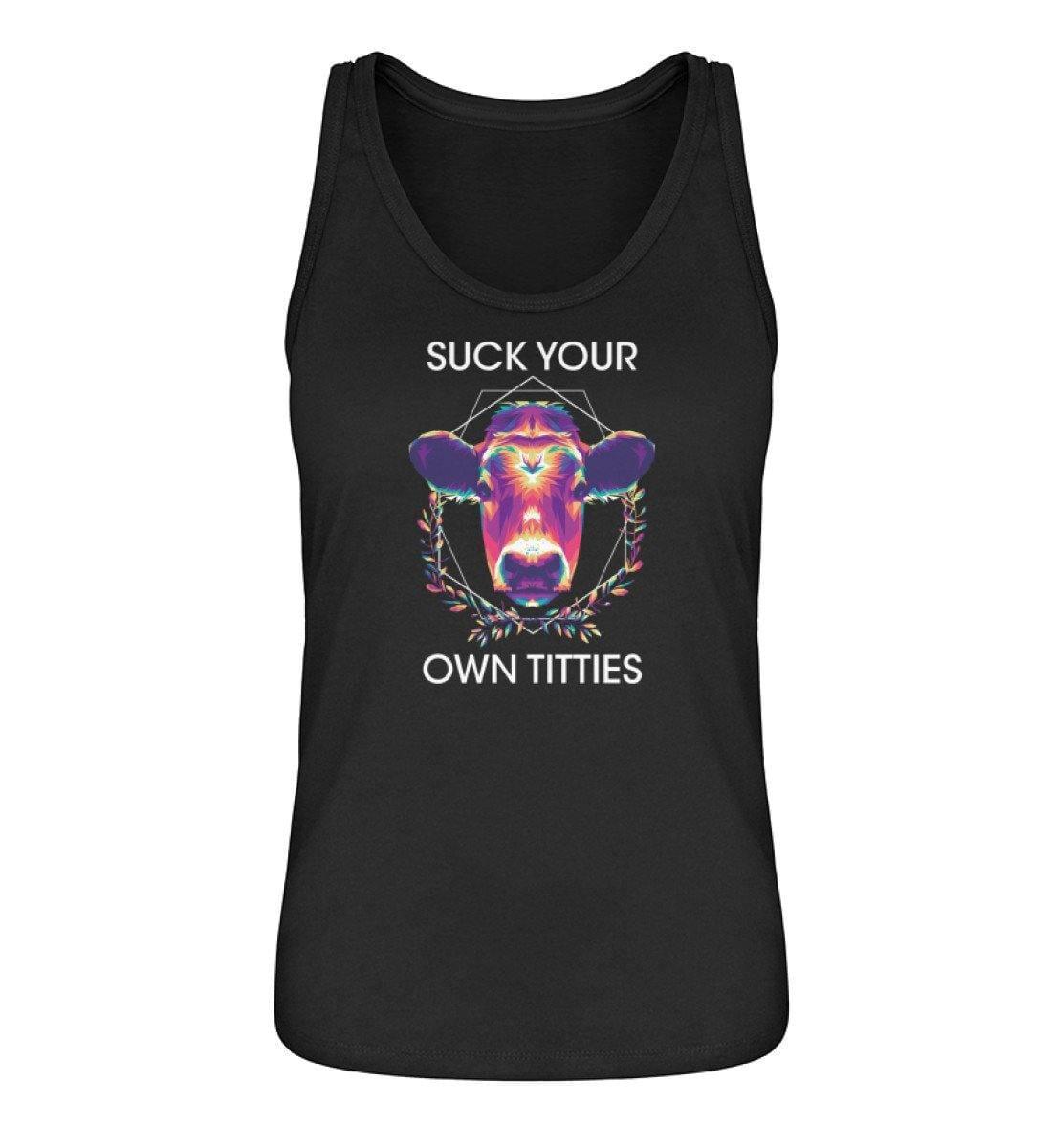 Suck Your Own Titties - Damen Organic Tanktop - Team Vegan © vegan t shirt