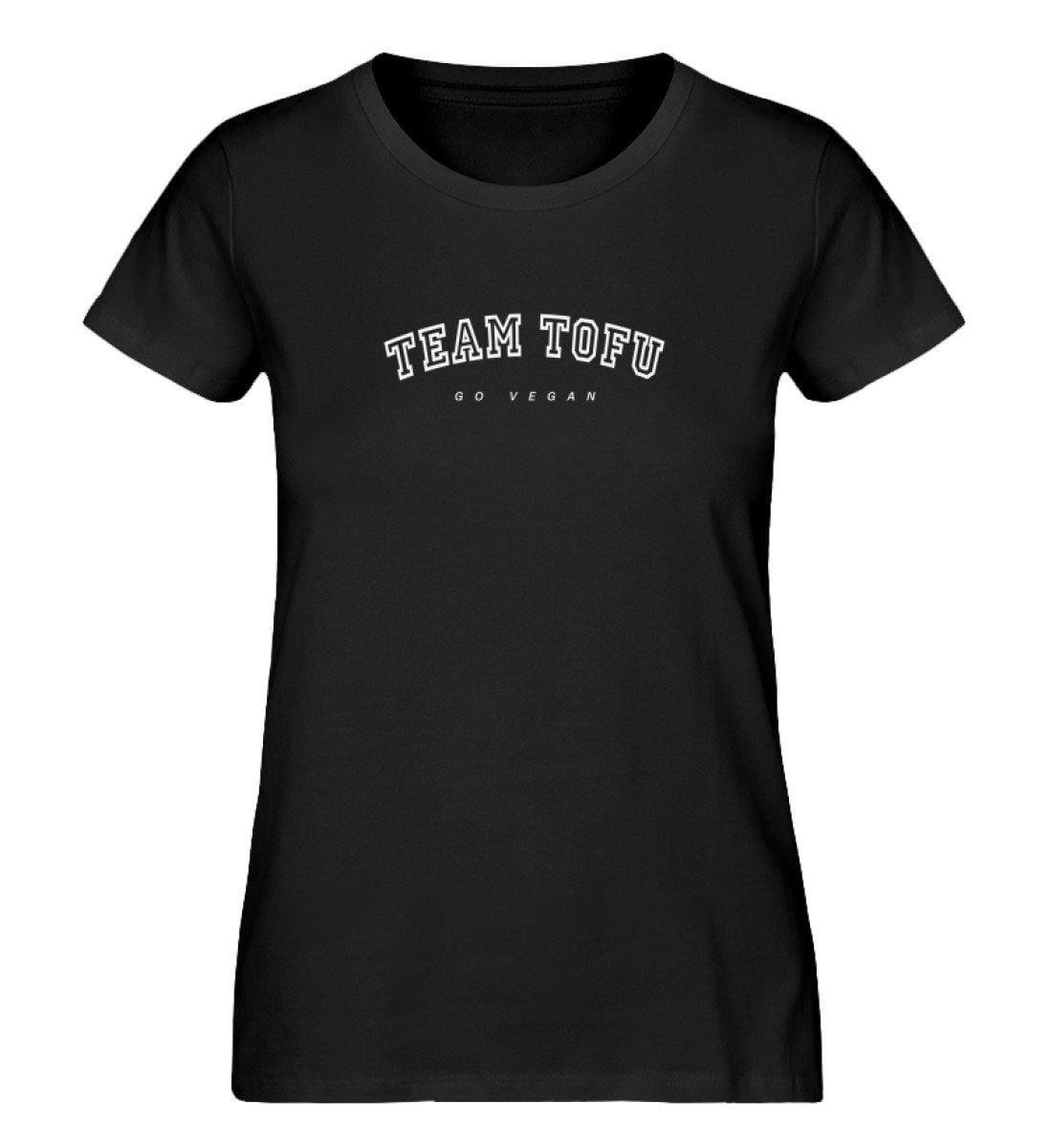 Team Tofu - Damen Organic Shirt - S - Team Vegan © vegan t shirt