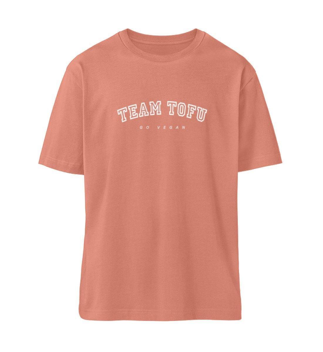Team Tofu - Organic Relaxed Shirt - Team Vegan © vegan t shirt