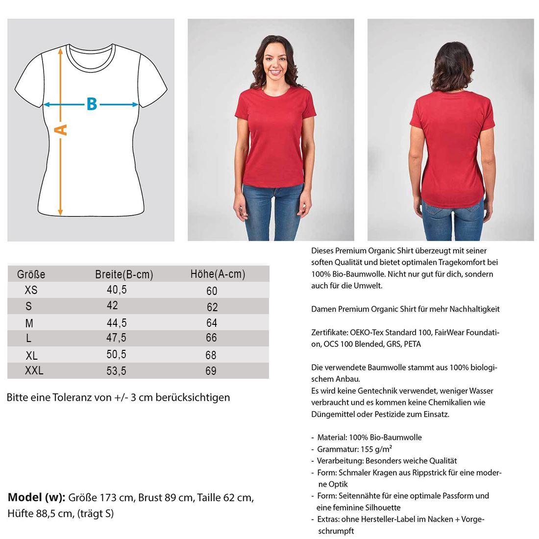 The times are A-Changin [div] - Damen Organic Shirt Stella Jazzer T-Shirt ST/ST Shirtee 