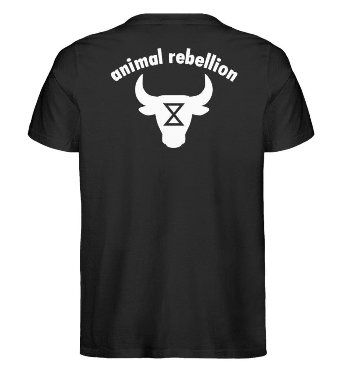 Tierindustrie beenden [Animal Rebellion] - Unisex Organic Shirt - Team Vegan © vegan t shirt