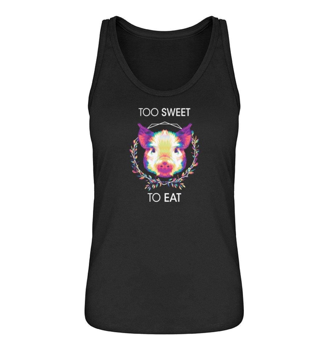 Too sweet to eat - Damen Organic Tanktop - Team Vegan © vegan t shirt