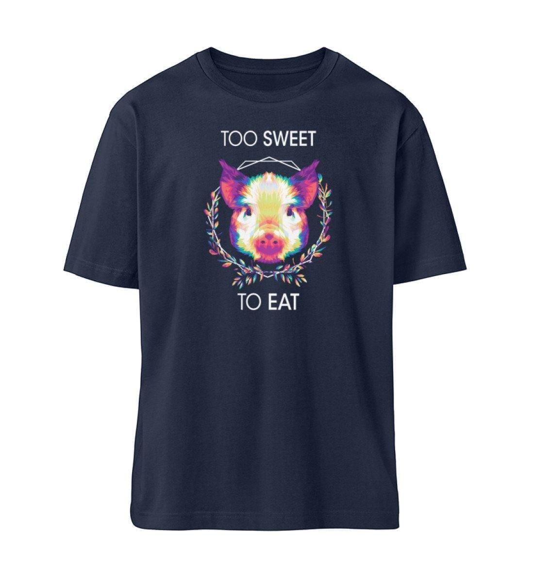 Too sweet to eat - Fuser Relaxed Shirt Fuser Oversized Shirt ST/ST Shirtee French Navy S 