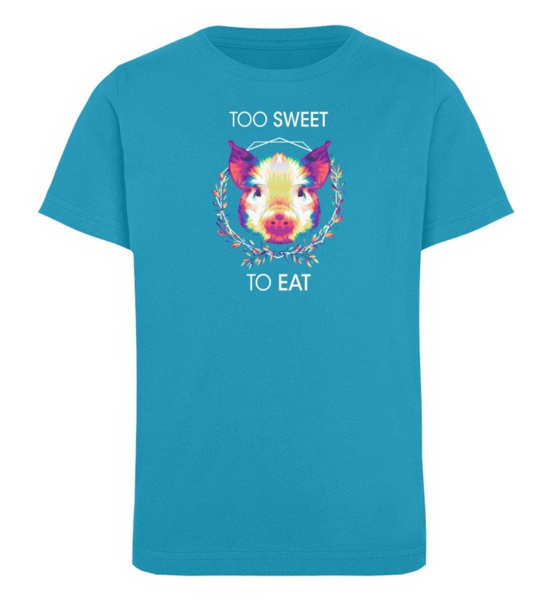 Too sweet to eat - Kinder Organic T-Shirt Mini Creator T-Shirt ST/ST Shirtee Azure 12/14 (152/164) 