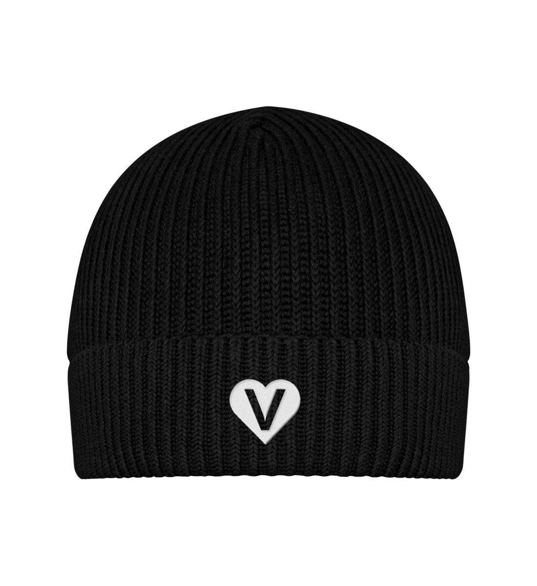V-Love - Fischermütze mit Stick - Team Vegan © vegan t shirt