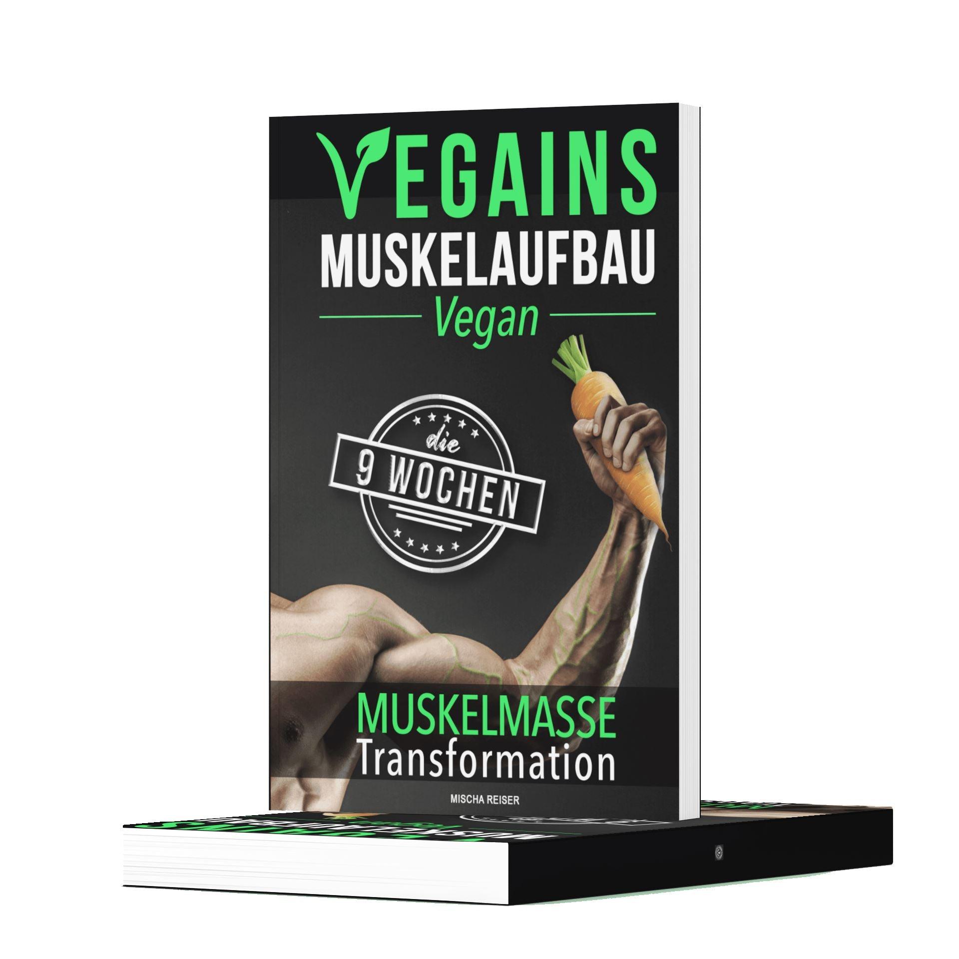 Vegains – Muskelaufbau Vegan: Die 9 Wochen Muskelmasse Transformation - Team Vegan © vegan t shirt