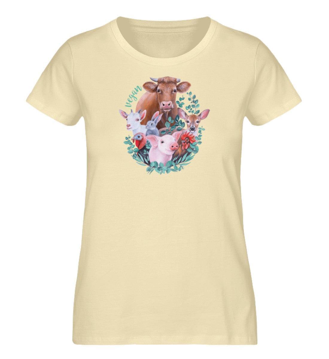 Vegan [Chantal Kaufmann] - Damen Organic Shirt Stella Jazzer T-Shirt ST/ST Shirtee Natural Raw XS 