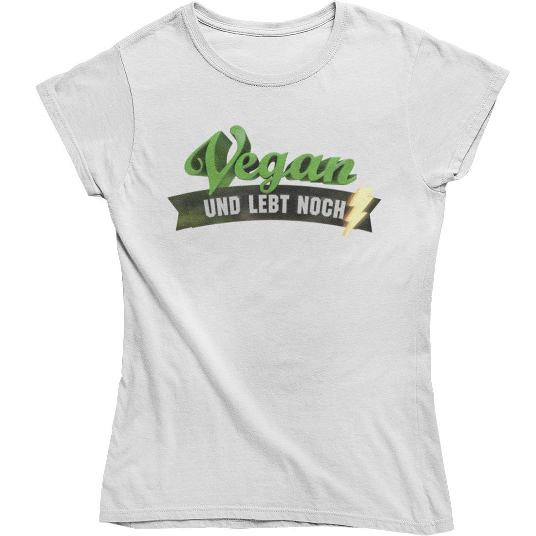 Vegan und lebt noch [v-reena] - Damen Organic Shirt - Team Vegan © vegan t shirt