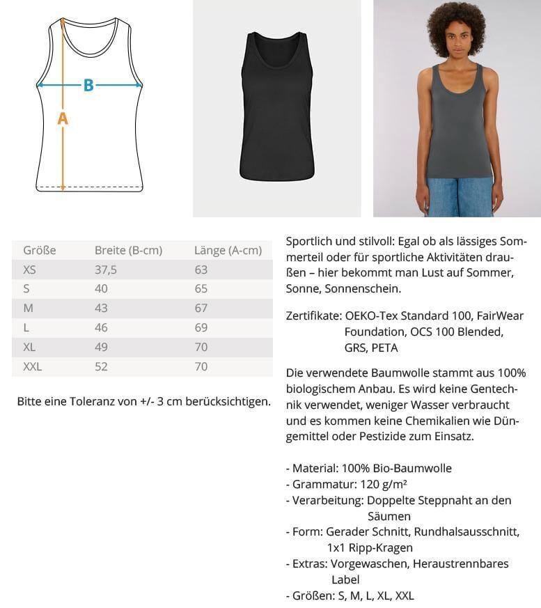 Vegan und lebt noch [v-reena] - Damen Organic Tanktop - Team Vegan © vegan t shirt