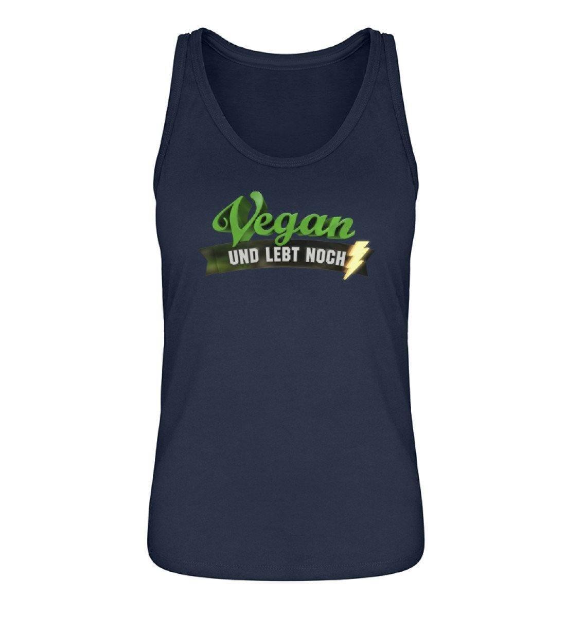 Vegan und lebt noch [v-reena] -Damen Organic Tanktop Stella Dreamer Damen Tanktop ST/ST Shirtee Dunkelblau XS 