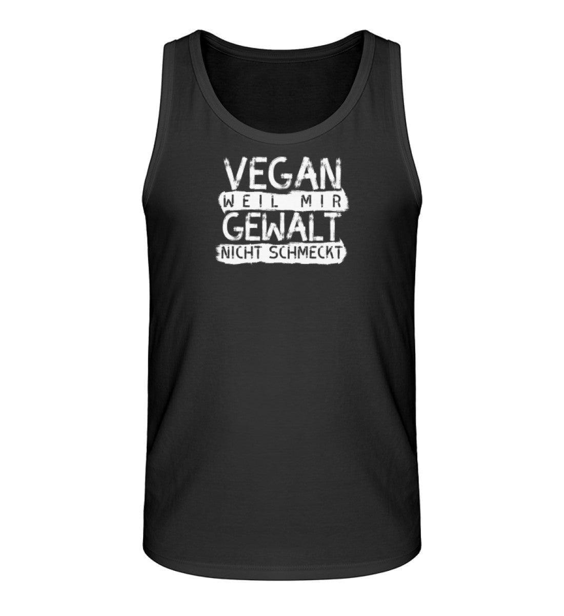Vegan weil mir Gewalt nicht schmeckt - Herren Organic Tanktop Stanley Specter Herren Tanktop ST/ST Shirtee Schwarz S 