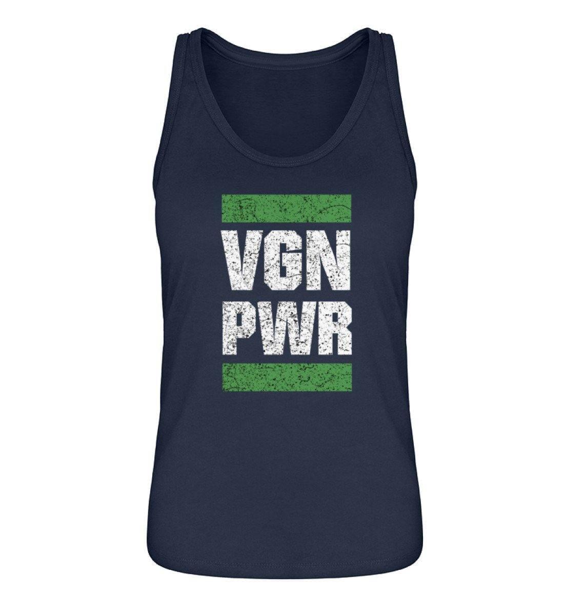 VGN PWR - Damen Organic Tanktop Stella Dreamer Damen Tanktop ST/ST Shirtee Dunkelblau XS 