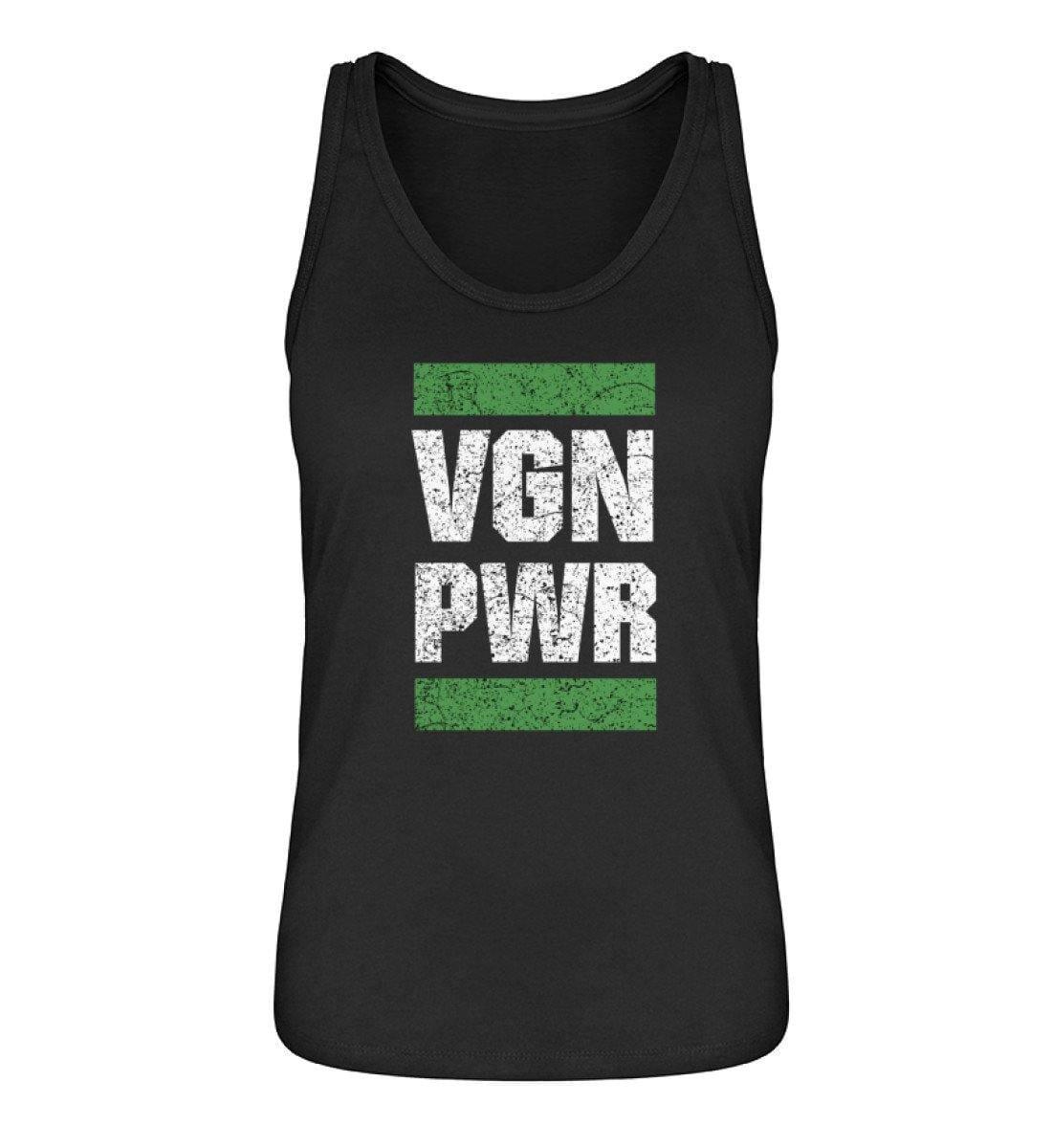 VGN PWR - Damen Organic Tanktop Stella Dreamer Damen Tanktop ST/ST Shirtee Schwarz XS 