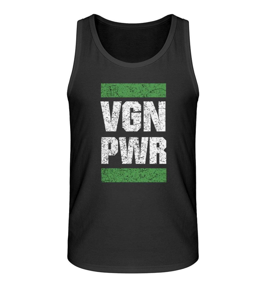 VGN PWR - Herren Organic Tanktop Stanley Specter Herren Tanktop ST/ST Shirtee Schwarz S 