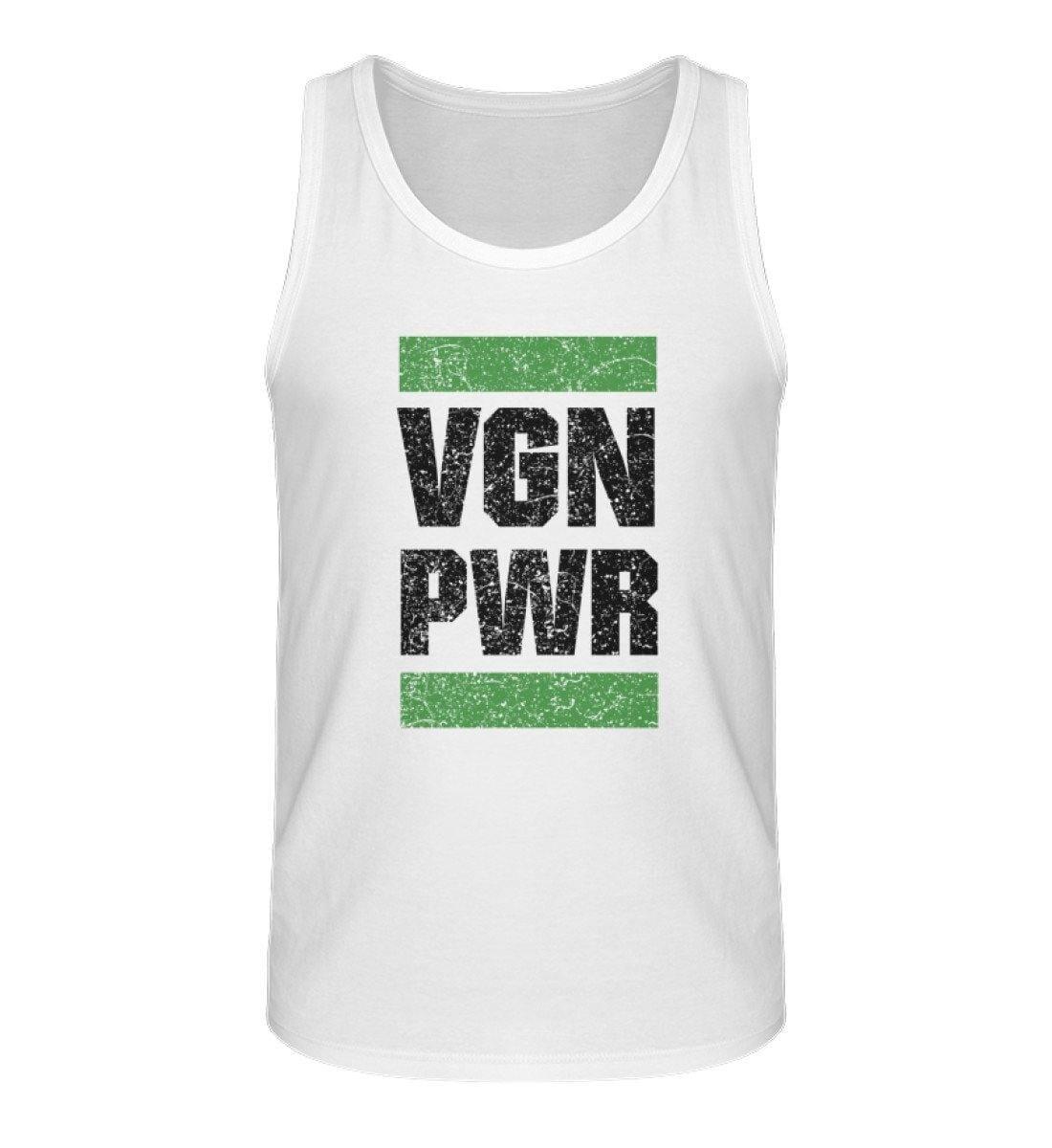 VGN PWR - Herren Organic Tanktop - Team Vegan © vegan t shirt