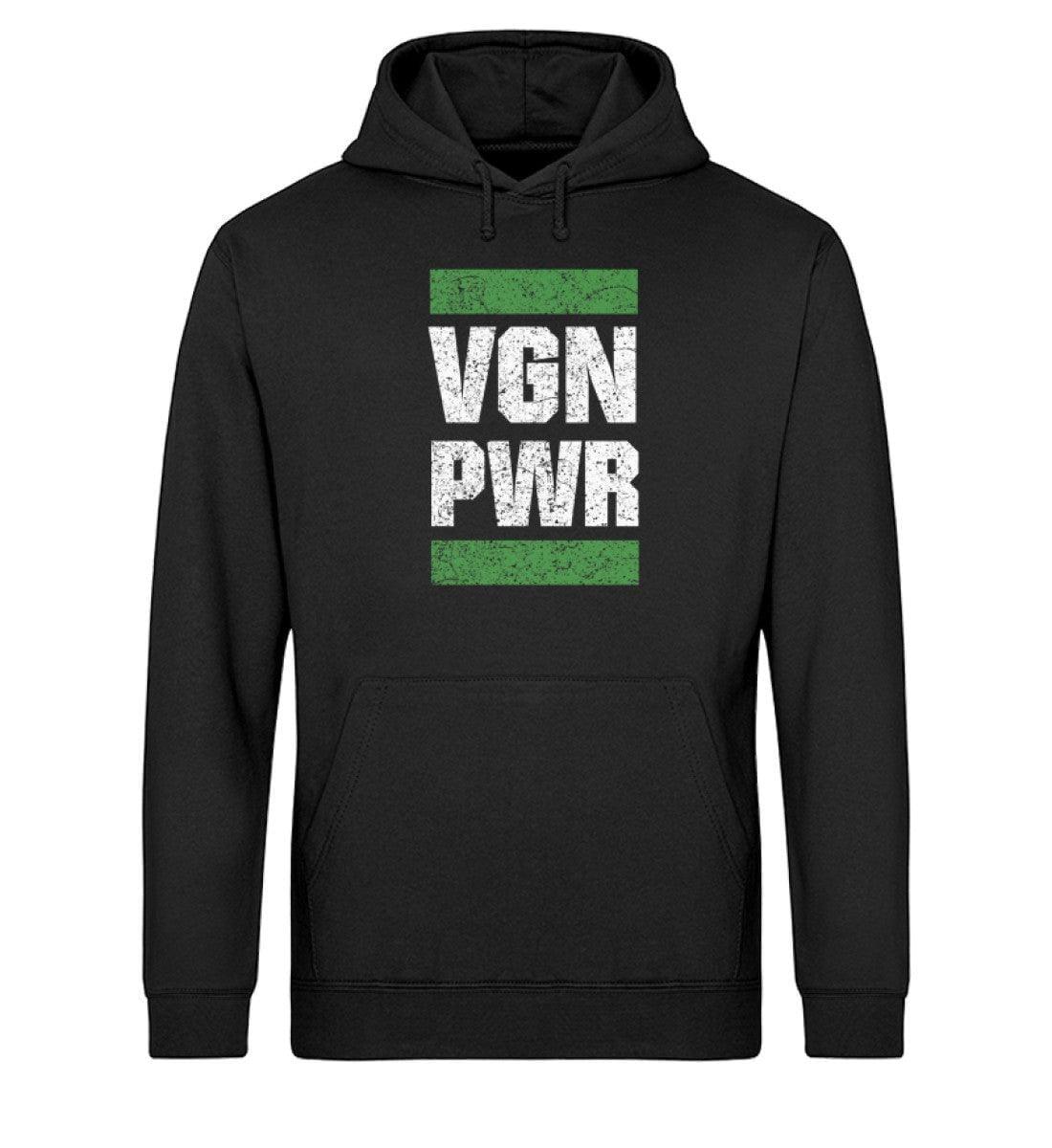 VGN PWR - Unisex Organic Hoodie - Team Vegan © vegan t shirt